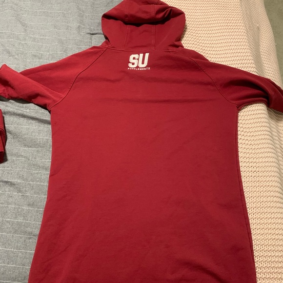 Red Size Up work out hoody - Picture 2 of 2